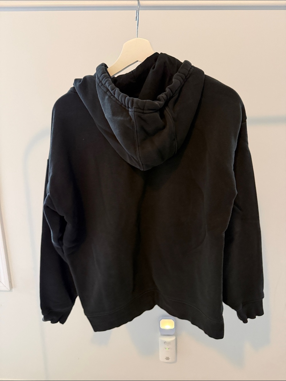 Fila Black Pullover Hoodie with White Logo - Picture 3 of 3